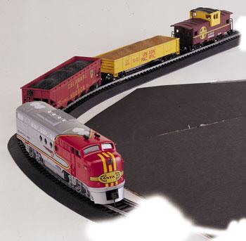 Santa Fe Flyer Set -- HO Scale Model Train Set -- #00647