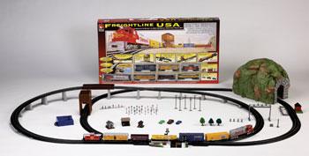 Freightline USA Train Set -- Santa Fe - HO-Scale